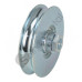 RODA COM SUPORTE DE APARAFUSAR 1 ROLAMENTO